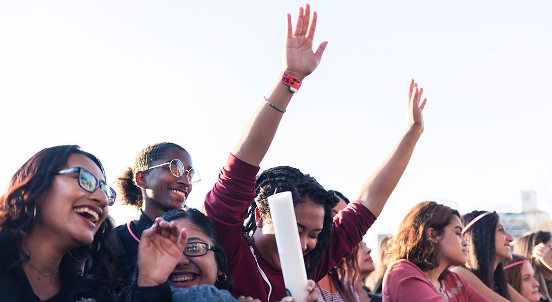 Happy Students