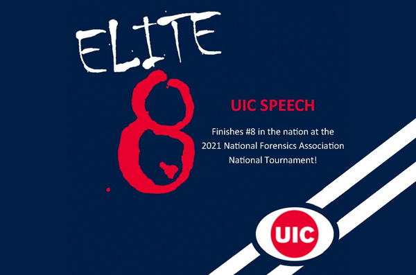 UIC Speech closes season with 8th place finish in the nation
